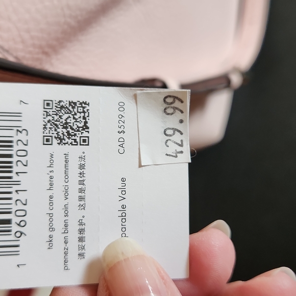 Kate Spade Pink Handbag/Shoulder & Crossbody ♠️ - Picture 5 of 12